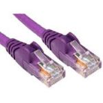 CAT 5e UTP Patch Cable - 0.5M Violet