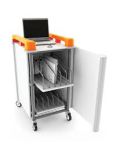 LapCabby LAP10V Laptop Trolley, Charge and Store, Vertical 10 Bay