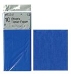 Tissue Paper "Bright Blue" 10 Sheets Per Pack