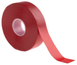 Linen Finish Book Binding Tape Red 25mm