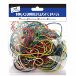 Tallon Rubber Bands Coloured Asstd. 100G (CDU 12)