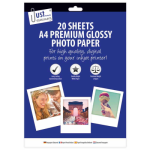 Tallon Photo Paper A4 Premium Glossy x 20 (Outer 12 Packs)