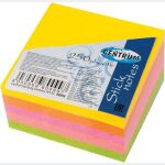 Centrum Sticky Note 51mm x 51mm 250 Sheet, 5 Neon Colours (Pack 12)