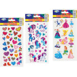 Centrum Sticker Set "Princess, Hearts, Unicorns" Assorted Designs 190x100mm (Outer 20)