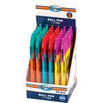 Centrum Ball Pen "EASE" Blue Ink. Display 36
