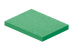 Cover Board A4 Green Leathergrain 230gsm. Pack 100