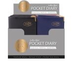 Tallon Pocket Diary 2025, Week To View, Gold Corners (Display 30)