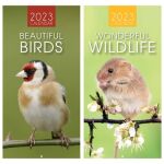 Tallon Calendar 2023, Super Slim. Wild Birds. (Outer 12)