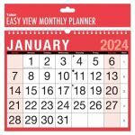 Tallon Calendar 2024 Easy View. (Outer 12)