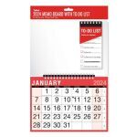Tallon Calendar 2024 & Memo Board. Month to View (Outer 12)
