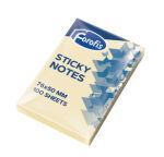 Forofis Sticky Notes 51mm x 76mm 100 Sheets. Pk 12