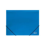 Forofis Elasticated Flap Folder A4+ Blue. 150 Sheet Capacity