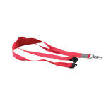 Forofis Security Lanyard Red 20mm, & Safety Snap Closure 45x2cm (Outer 50)