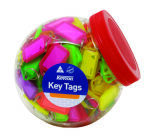 Kevron Key Tag Rigid Asstd Tag Size 56x30mm (Tub 150)