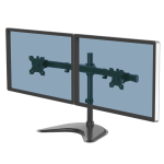 Fellowes Monitor Arm Dual Horizontal Freestanding  (Professional Series)