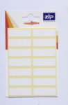 Zip Hang Pack Labels 12x38 - White (Outer 20)