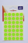 Zip Hang Pack Labels 13mm - Fluorescent Green (Outer 20)