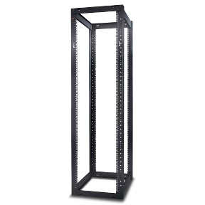 NetShelter 4 Post Open Frame Rack 44U Square Holes*** SPECIAL DELIVERY - SHIPS DIRECT FROM VENDOR -