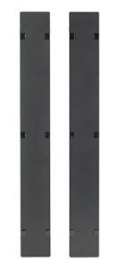 APC - Rack cable management panel cover - black - 45U (pack of 2) - for NetShelter SX