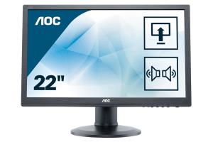 Monitor LCD 22in E2260pda 1680x1050@60hz 250cd/m2 1000:1 5ms D-sub DVI-d Speakers Black