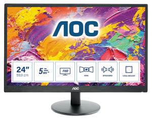 Monitor LCD 23.6in M2470swh 178/178 1080p 250cd/m2 1000:1 5ms D-sub Hdmi