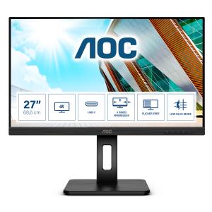 Desktop  Monitor - U27P2CA - 27in - 3840x2160 (4K UHD) - Black - IPS 4ms