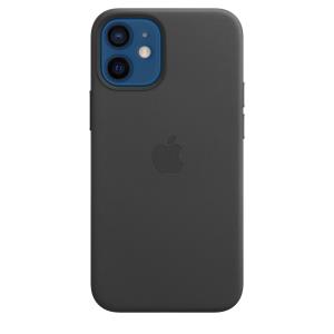 iPhone 12 Mini - Leather Case With Magsafe - Black