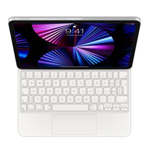 Magic Keyboard For iPad Pro 11in (3rd Generation) And iPad Air (4th Generation) - Swiss - White