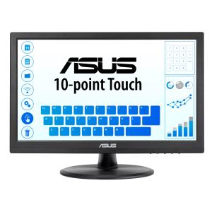ASUS VT168HR - LED monitor - 15.6" - touchscreen - 1366 x 768 WXGA @ 60 Hz - TN - 220 cd/m - 400:1