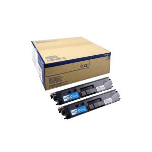 Toner Cartridge - Tn329c - 6000 Pages - Cyan - Twin Pack