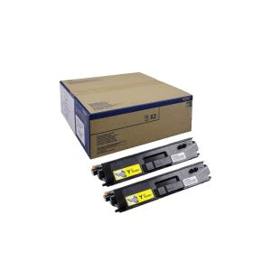 Toner Cartridge - Tn900y - 6000 Pages - Yellow - Twin Pack