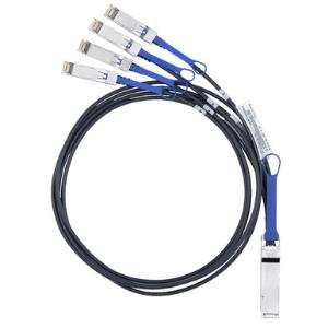 Direct-attach Active Optical Cable Sfp+ To Qsfp+ 1m