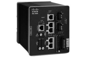 Cisco Industrial Security Appliance 3000 - Switch - L3 - Managed - 4 x 10/100/1000 - DIN rail mounta