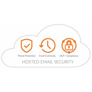 Hosted Email Security Advanced - Subscription License - 250 - 499 Users - 1 Year