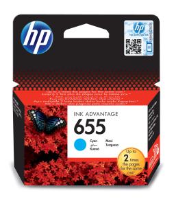 Ink Cartridge - No 655 - 600 Pages - Cyan