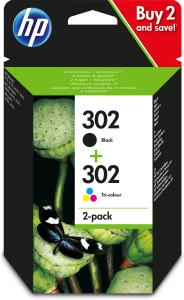 Ink Cartridge - No 302 - Black/Tri-color