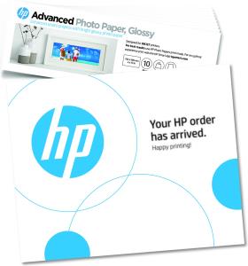 Advanced Photo Paper, Glossy, 4x12 in, 10 sheets (49V51A)
