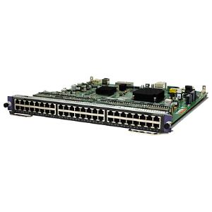 HP 7500 48-port 1000BASE-T PoE+ SC Module