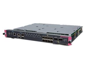 FlexNetwork 7500 2.4Tbps Fabric with 8-port 1/10GbE SFP+ and 2-port 40GbE QSFP+ MPU