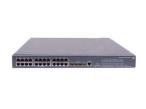 Switch 5120-24G-PoE+ (370W) SI, 24 RJ-45 autosensing 10/100/1000 PoE+ ports, 4fixed SFP pts (JG091B)