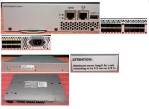 StoreFabric SN3600B 32GB 24/24 Power Pack+ Fibre Channel Switch