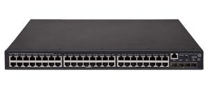 Switch 5130-48G-PoE+-4SFP+ (370W) EI, 48 RJ-45 autosensing 10/100/1000 ports, 4 SFP+ fixed ports