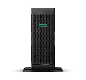 HPE ML350 Gen10 4208 1P 16G 8SFF Svr Bundle w HPE 16GB 1Rx4 PC4-2933Y-R Smart Kit + HPE 800W FS Plat Ht Plg LH Pwr Sply Kit