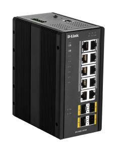 Switch Dis-300g-14psw 10xg-ports 8 Poe Gigabit L2 Managed 4xsfp Black