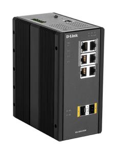 Switch Dis-300g-08psw 4 X 100/1000baset Poe+ Ports + 2 X 10/100/1000 Sf Managed