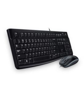 MK120 Keyboard USBQWERTY Czech Black