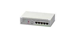 5 Port 10/100/1000TX Unmanaged Switch With Internal Power Supply Eu Power Adapter (AT-GS910/5-50)