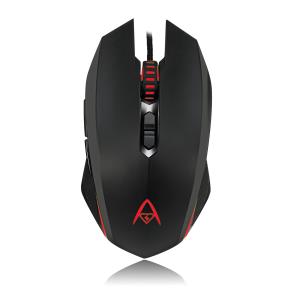 PROGRAMABLE ILLUMINATED GAMING MOUSE WITH RGB SWITCHABLE COLOR