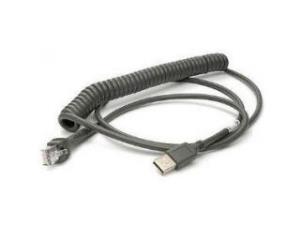 Cable Shielded USB Series A 12in Coiled Bc1.2 -30c