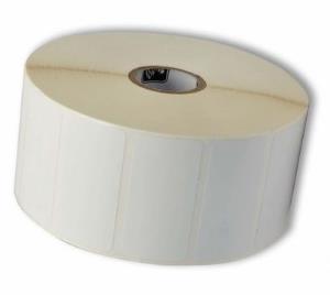 Polypro 3000t Clear Thermal Transfer 55 X 35mm Permanent Adhessive 25mm Core Box Of 4